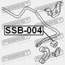HÁTSÓ STABILIZÁTOR PERSELY SUBARU IMPREZA G11 2000.02-2007.04 JP 20401-FA000