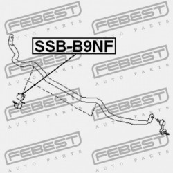 ELSŐ STABILIZÁTOR PERSELY SUBARU TRIBECA W10 2004.11- USA 20414-XA01A