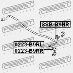 HÁTSÓ STABILIZÁTOR PERSELY SUBARU TRIBECA W10 2004.11- USA 20464-XA01A