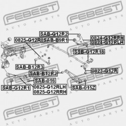 HÁTSÓ STABILIZÁTOR PERSELY KIVONT 20464-FG020
