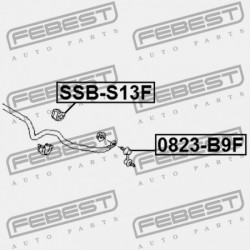 ELSŐ STABILIZÁTOR PERSELY SUBARU IMPREZA XV G33 2011-2016 20414-SG000