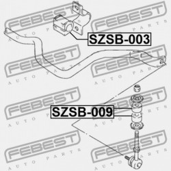 ELSŐ STABILIZÁTOR PERSELY SUZUKI GRAND VITARA/ESCUDO SQ416/SQ420/SQ625 1998-2006 42412-66D00