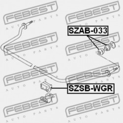 ELSŐ STABILIZÁTOR PERSELY SUZUKI WAGON R+ RC410(E27)/RC413(E35) 2004-2008 42431-70B42