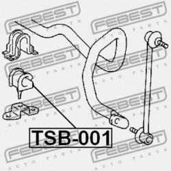 ELSŐ STABILIZÁTOR PERSELY TOYOTA KLUGER L/V ACU2,MCU2 2000.11-2007.05 JP 48815-48040