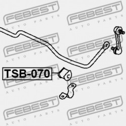 HÁTSÓ STABILIZÁTOR PERSELY TOYOTA COROLLA SED/CP/WG AE10,CE100,EE10 1991.08-2001.11 GR 48818-12160