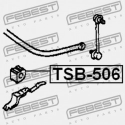 HÁTSÓ STABILIZÁTOR PERSELY TOYOTA AVENSIS AT22,AZT220,CDT220,CT220,ST220,ZZT22 1997.10- 48818-05061