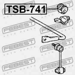 HÁTSÓ STABILIZÁTOR PERSELY TOYOTA CROWN/CROWN MAJESTA GS171,JKS175,JZS17,UZS17 1999.09- 48818-30110