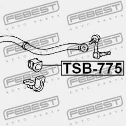 ELSŐ STABILIZÁTOR PERSELY TOYOTA CROWN GRS182 2004.11-2008.02 GR 48815-30551