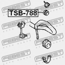 AZ ELSŐ STABIL RÚD PERSELYE. TOYOTA LITE/TOWNACE NOAH,V CR4,5,KR4,52,SR40,50 1996.10-2007 90385-12015