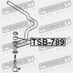 AZ ELSŐ STABIL RÚD PERSELYE. TOYOTA COROLLA SED/CP/WG AE10,CE100,EE10 1991.08-2001.11 GR 90948-01003