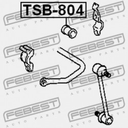 HÁTSÓ STABILIZÁTOR PERSELY TOYOTA CAMRY GRACIA MCV2,SXV2 1996.12-2001.09 JP 48818-32090