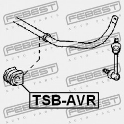HÁTSÓ STABILIZÁTOR PERSELY TOYOTA AVENSIS AZT25 2003.07-2008.11 JP 48818-05080