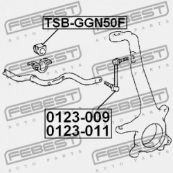 ELSŐ STABILIZÁTOR PERSELY TOYOTA HILUX GGN15,25,35,KUN1,2,3,LAN15,25,35,TGN1,26,36 200 48815-0K010