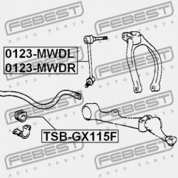 ELSŐ STABILIZÁTOR PERSELY KIVONT 48815-22250