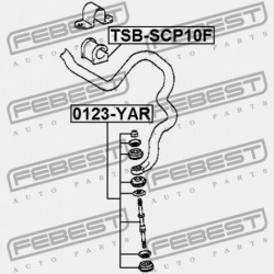 ELSŐ STABILIZÁTOR PERSELY TOYOTA YARIS (JPP) NCP1,NLP10,SCP10 1999.01-2005.08 EU 48815-52020
