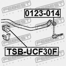 ELSŐ STABILIZÁTOR PERSELY TOYOTA CELSIOR UCF2 1994.10-2000.08 JP 48815-50122