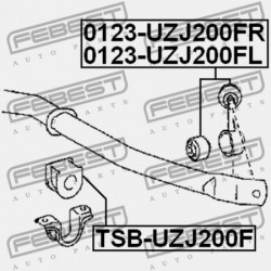 ELSŐ STABILIZÁTOR PERSELY TOYOTA LAND CRUISER URJ202,UZJ200,VDJ200 2007.09- EU 48815-60270