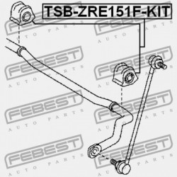 ELSŐ STABILIZÁTOR PERSELY (KÉSZLET) TOYOTA AURIS/HYBRID (UKP) ADE15,NDE150,NRE150,ZRE15,ZZE150,Z 48815-02140