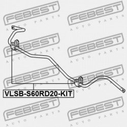 HÁTSÓ STABILIZÁTOR PERSELY KÉSZLET VOLVO V70 2000-2008 6816152