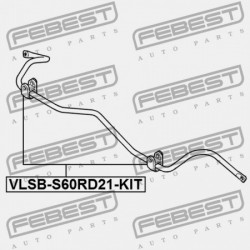 HÁTSÓ STABILIZÁTOR PERSELY KÉSZLET VOLVO V70 2000-2008 9173811