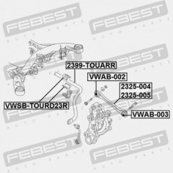 HÁTSÓ STABILIZÁTOR PERSELY VOLKSWAGEN TOUAREG 2011- BR 7P0511413A