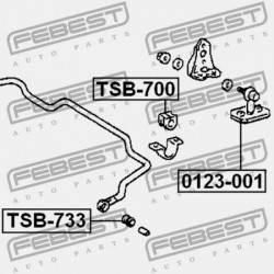 ELÜLSŐ STABILIZÁTORKILINCS TOYOTA LAND CRUISER FJ,FZJ,HDJ,HJ,HZJ,KZJ,LJ,PZJ,RJ7 1990.01 48802-60050