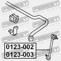 STABILIZÁTORKILINCS BAL ELSŐ TOYOTA ESTIMA TCR1,2 1990.05-1999.12 JP 48810-28020
