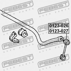 JOBB HÁTSÓ STABILIZÁTORKILINCS TOYOTA RAV4 ACA2 2000.08-2005.11 EU 48830-42010