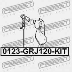 TOYOTA LAND CRUISER PRADO GRJ12,KDJ12,RZJ12,TRJ12,VZJ12 2002 48906-35010