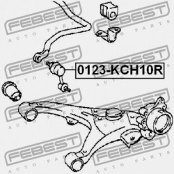 HÁTSÓ STABILIZÁTORKILINCS TOYOTA REGIUS/TOURING HIACE KCH4,LXH4,RCH4 1997.04-2002.05 J 48830-26030