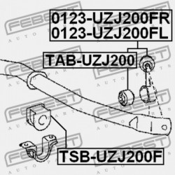 STABILIZÁTORKILINCS ELÖL BALRA TOYOTA LAND CRUISER URJ202,UZJ200,VDJ200 2007.09- EU 48810-60050