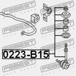 HÁTSÓ STABILIZÁTORKILINCS NISSAN SUNNY B14 1994.01-1999.08 JP 56260-60Y60