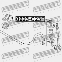 ELÜLSŐ STABILIZÁTORKILINCS NISSAN SERENA C23 1991.06-1999.06 JP 54618-0C010