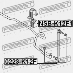 ELÜLSŐ STABILIZÁTORKILINCS NISSAN TIIDA JPN MÁRKA C11 2005.08-2012.06 GL 54618-ED000
