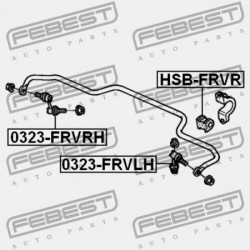BAL HÁTSÓ STABILIZÁTORKILINCS HONDA EDIX BE1 2005-2009 JP 52321-SJF-003