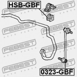 HONDA MOBILIO ALMAS GB1 JP ELSŐ STABILIZÁTOR HONDA MOBILIO ALMAS GB1 JP 51320-SCC-003