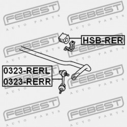 BAL HÁTSÓ STABILIZÁTOR HONDA CR-V RE7 2008-2011 EU 52321-SWA-A01
