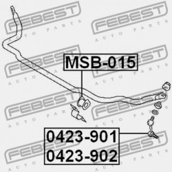BAL ELSŐ STABILIZÁTORKILINCS MITSUBISHI PAJERO/MONTEROLONG V70 2000.02-2006.12 G.EXP MR374521