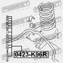 HÁTSÓ STABILIZÁTORKILINCS MITSUBISHI CHALLENGER K90 1996.05-2001.08 JPN MR586053