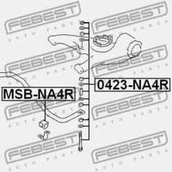 HÁTSÓ STABILIZÁTORKILINCS MITSUBISHI PAJERO/MONTERO SPORT CHALLENGER K8W/K9W 1996-2009 4056A053