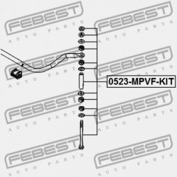 ELSŐ STABILIZÁTORKILINCS MAZDA BONGO SK 1999-2010 JP 9980-30-8190