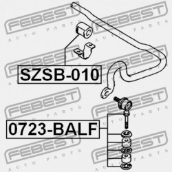 ELÜLSŐ STABILIZÁTORKILINCS SUZUKI BALENO/ESTEEM SY413/SY415/SY416/SY418/SY419 1995-2001 46630-60B01