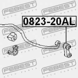 ELSŐ STABILIZÁTORKILINCS (ALUMÍNIUM) SUBARU IMPREZA G11 2000.02-2007.04 JP 20420-AA004