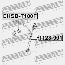 ELSŐ STABILIZÁTORKILINCS CHEVROLET LANOS (T100) 1997-2002 94500776