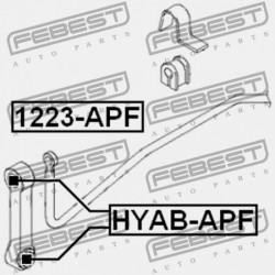 ELSŐ STABILIZÁTORKILINCS HYUNDAI ATOS PRIME 06 (MEXIKÓ) 54820-05000