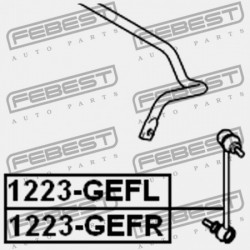 BAL ELSŐ STABILIZÁTORKILINCS KIVONT 54830-1C000