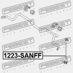 ELSŐ STABILIZÁTORKILINCS HYUNDAI SANTA FE 12 (2012-2015) GEN 54830-2W000