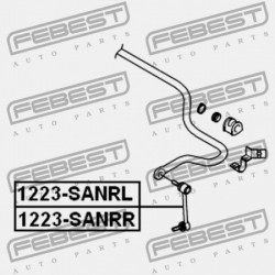 STABILIZÁTORKILINCS HÁTUL JOBBRA VISSZAVONT 55540-26600
