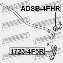 HÁTSÓ STABILIZÁTORKILINCS AUDI A6 2005-2011 MEX 4F0505465Q