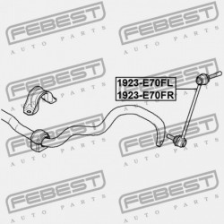 BAL ELSŐ STABILIZÁTORKILINCS BMW X5 E70 2006-2013 ECE 31356857623